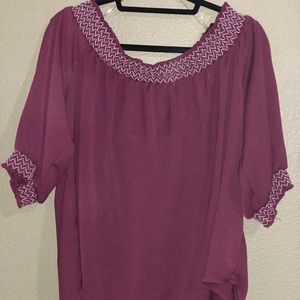 Maurice’s off the shoulder top